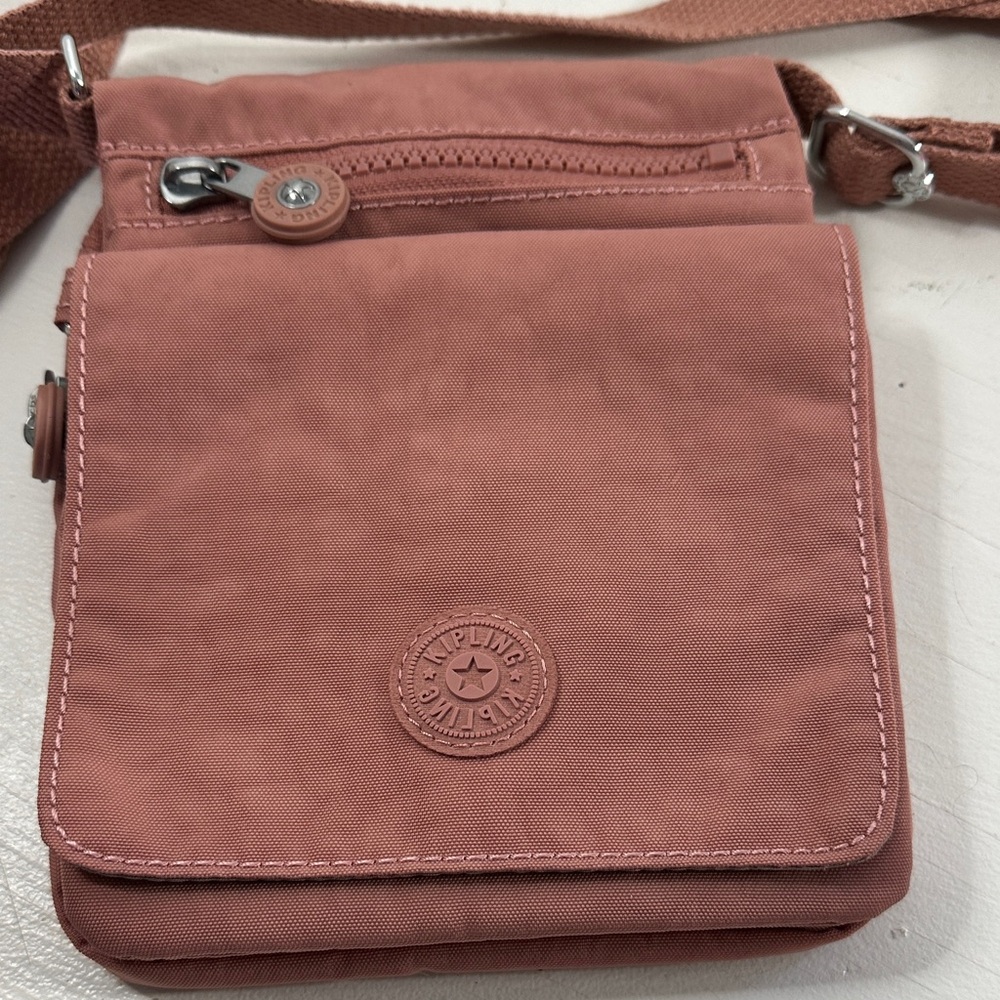 Kipling sport small crossbody rose color